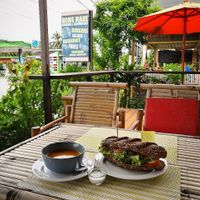 soup + sandwich at Homemade Burgers and Sandwiches in Koh Samui
