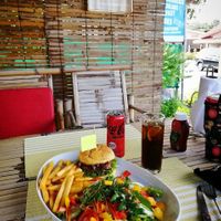 another vegan set 😅 at Homemade Burgers and Sandwiches in Koh Samui