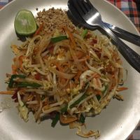 Phat Thai noddles (no egg)  at Homemade Burgers and Sandwiches in Koh Samui