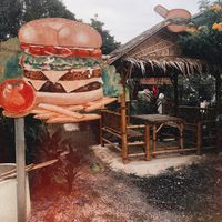 Super cozy and green place  at Homemade Burgers and Sandwiches in Koh Samui