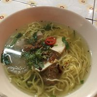  Egan egg noodle soup at Ming Zhen in Chiang Mai