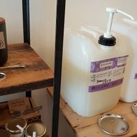 Detergent and washing up liquid at Hetu in South West London