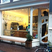 Outside at CoffeeConcepts in Amsterdam
