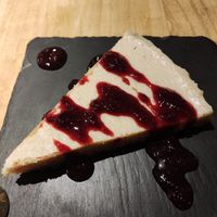 Cheesecake de limón at Alive in Barcelona