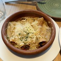 Canelones veganos  at Alive in Barcelona