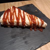 Lemon cheesecake at Alive in Barcelona