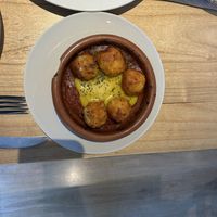 Mousaka meatballs   at Alive in Barcelona