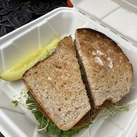 VLT sandwich  at Glen Mountain Market in Watkins Glen