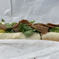 Vegan hoagie  at Glen Mountain Market in Watkins Glen