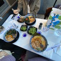 Outside seating was nice at Hinodeya Ramen in San Francisco
