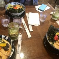 #vegan Soymilk Ramen so good that the whole table orders it, even when only 1/4 of the people at the table are 🌱 vegan  at Hinodeya Ramen in San Francisco