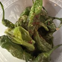 Love shishito peppers!  at Hinodeya Ramen in San Francisco