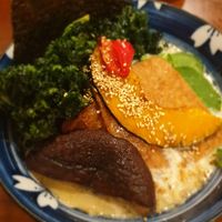 Creamy vegan ramen at Hinodeya Ramen in San Francisco