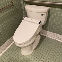 Fancy potty  at Hinodeya Ramen in San Francisco