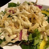 Salad at Hinodeya Ramen in San Francisco