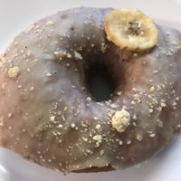 Banana and peanut butter at Dough Society in East London