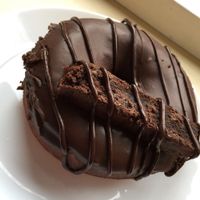 Brownie Donut at Dough Society in East London