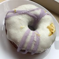 Donut Lemon Lavender at Dough Society in East London