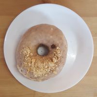 Coffee and nut flavour at Dough Society in East London