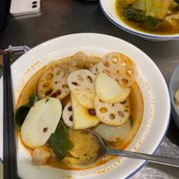 Ordered the Mala soupp  at Xiǎng Shū ZhíRén 饗蔬職人 - VegesM - West District in Taichung