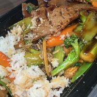 beef + vegetables   at House of Hong in Watkins Glen