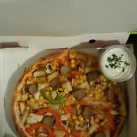 Veggie with Vegan Sausage  at La Bella in Cleethorpes