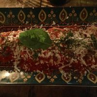 Vegan ravioli at La Baracca in Canggu