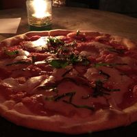 Vegan margherita  at La Baracca in Canggu