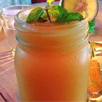 Mango juice  at La Baracca in Canggu