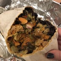 Vegan burrito  at Chidoz in Eindhoven