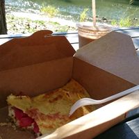 Cvégé (Omelettas Espagnol/Moka Smoothie) at Cvege Resto in Sainte-therese