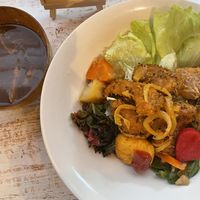 With miso soup. at Grains in Nagoya