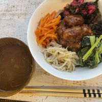 Okara konjac bibimbap.🌱 at Grains in Nagoya