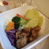 Chinese style fried chicken at Grains in Nagoya
