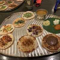 Uthappams  at Saravana Bhavan - Arya Bhaven in London