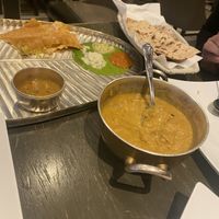 Channa masala with vegan curry base   at Saravana Bhavan - Arya Bhaven in London