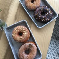 Vegan doughtnuts at The Sweet Praxis in Syracuse