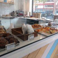 muffins and foccacia at The Sweet Praxis in Syracuse