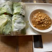 Veggie summer rolls 💚  at Pho in Liverpool