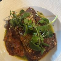 Aubergine lasagne   at The Old Forge in Otterbourne