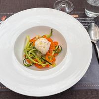 Vegetable spaghetti at El Duende del Fuego in La Palma