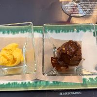 Ice creme at El Duende del Fuego in La Palma