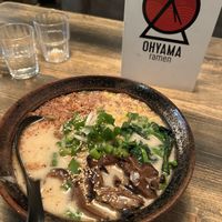   at Ohyama Ramen in Whistler