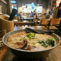 Creamy Vegan with Rice Noodles at Ohyama Ramen in Whistler