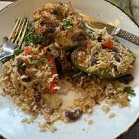 Stuffed Peppers   at Broad Table Tavern in Swarthmore