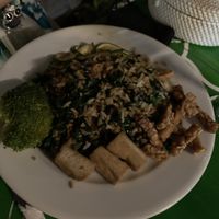 Gado gado at Mana del Jardin in Puerto Escondido