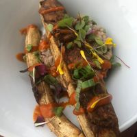 Stuffed plantain  at Max Well in New Orleans