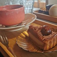 Mont Blanc Cake at Onwa in Nara