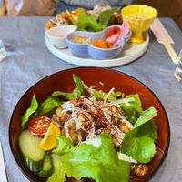 The “fried chicken”! at Onwa in Nara