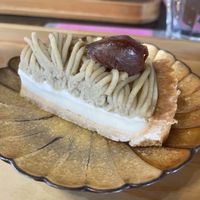 Maroon cake  at Onwa in Nara